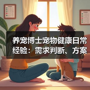 养宠博士宠物健康日常经验：需求判断、方案选择和避坑指南（图4）