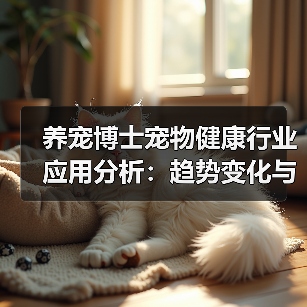 养宠博士宠物健康行业应用分析:趋势变化与实用方法(图3) 养宠博士宠物健康行业应用分析:趋势变化与实用方法(图3)