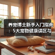 养宠博士新手入门指南:5大宠物健康误区与解决方案(图1) 养宠博士新手入门指南:5大宠物健康误区与解决方案(图1)