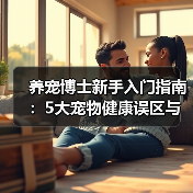 养宠博士新手入门指南：5大宠物健康误区与解决方案