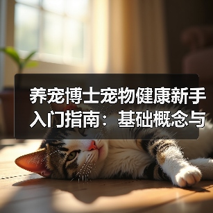 养宠博士宠物健康新手入门指南：基础概念与常见误区（图1）