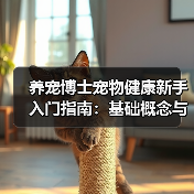 养宠博士宠物健康新手入门指南：基础概念与常见误区