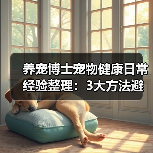 养宠博士宠物健康日常经验整理：3大方法避坑指南（图4）