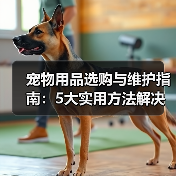 宠物用品选购与维护指南:5大实用方法解决常见难题(图2) 宠物用品选购与维护指南:5大实用方法解决常见难题(图2)