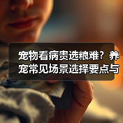 宠物看病贵选粮难?养宠常见场景选择要点与注意事项(图1) 宠物看病贵选粮难?养宠常见场景选择要点与注意事项(图1)