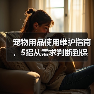 宠物用品使用维护指南,5招从需求判断到保养技巧(图3) 宠物用品使用维护指南,5招从需求判断到保养技巧(图3)