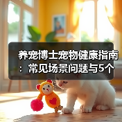 养宠博士宠物健康指南：常见场景问题与5个实用方法