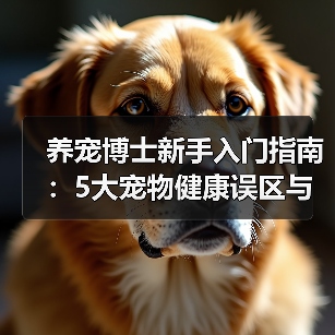 养宠博士新手入门指南：5大宠物健康误区与解决方案