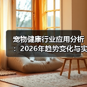 宠物健康行业应用分析:2026年趋势变化与实用方法(图1) 宠物健康行业应用分析:2026年趋势变化与实用方法(图1)