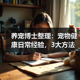 养宠博士整理:宠物健康日常经验,3大方法助你避坑(图4) 养宠博士整理:宠物健康日常经验,3大方法助你避坑(图4)