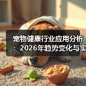 宠物健康行业应用分析:2026年趋势变化与实用方法(图4) 宠物健康行业应用分析:2026年趋势变化与实用方法(图4)
