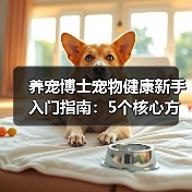 养宠博士宠物健康新手入门指南:5个核心方法避开常见误区(图4) 养宠博士宠物健康新手入门指南:5个核心方法避开常见误区(图4)