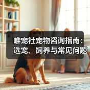 唯宠社宠物咨询指南：选宠、饲养与常见问题全解析2026