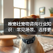 唯宠社宠物咨询行业知识:常见场景、选择要点与注意事项(图4) 唯宠社宠物咨询行业知识:常见场景、选择要点与注意事项(图4)