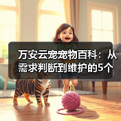 万安云宠宠物百科：从需求判断到维护的5个实用方法（图4）