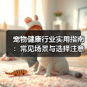 宠物健康行业实用指南:常见场景与选择注意事项(图4) 宠物健康行业实用指南:常见场景与选择注意事项(图4)