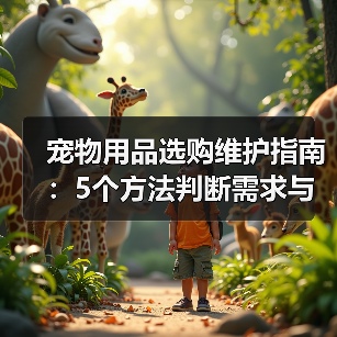 宠物用品选购维护指南:5个方法判断需求与延长使用寿命(图1) 宠物用品选购维护指南:5个方法判断需求与延长使用寿命(图1)