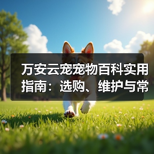 万安云宠宠物百科实用指南：选购、维护与常见问题解析2026