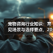 宠物咨询行业知识:常见场景与选择要点,2026年必读(图3) 宠物咨询行业知识:常见场景与选择要点,2026年必读(图3)