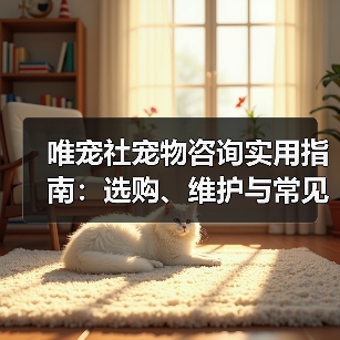 唯宠社宠物咨询实用指南:选购、维护与常见问题解析2026(图3) 唯宠社宠物咨询实用指南:选购、维护与常见问题解析2026(图3)