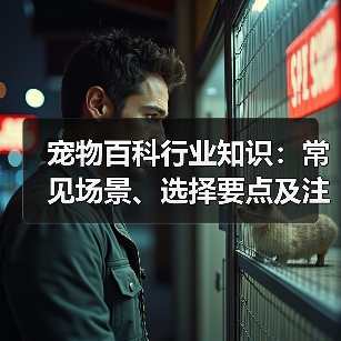 宠物百科行业知识：常见场景、选择要点及注意事项（图3）