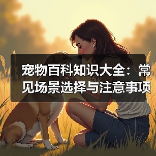 宠物百科知识大全:常见场景选择与注意事项指南(图4) 宠物百科知识大全:常见场景选择与注意事项指南(图4)
