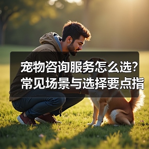 宠物咨询服务怎么选？常见场景与选择要点指南（图1）