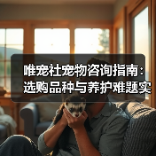 唯宠社宠物咨询指南：选购品种与养护难题实用5方法（图3）