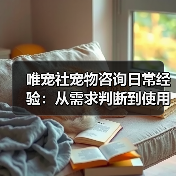 唯宠社宠物咨询日常经验：从需求判断到使用维护全攻略（图4）