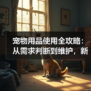 宠物用品使用全攻略:从需求判断到维护,新手必看(图1) 宠物用品使用全攻略:从需求判断到维护,新手必看(图1)