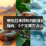 宠物日常经验判断维护指南,5个实用方法让你少花冤枉钱(图3) 宠物日常经验判断维护指南,5个实用方法让你少花冤枉钱(图3)